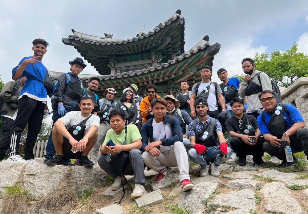 이주민 공동체 구성원들이 함께한 단체 사진